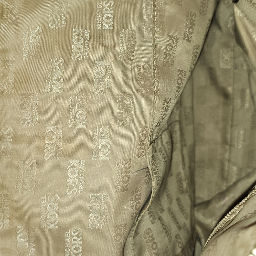 Michael Kors Sloane Leather Hobo Bag In Luggage Brown EUC - Picture 14 of 16